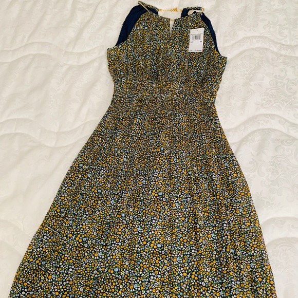 Michael Kors Floral Chiffon Dress - Picture 8 of 11